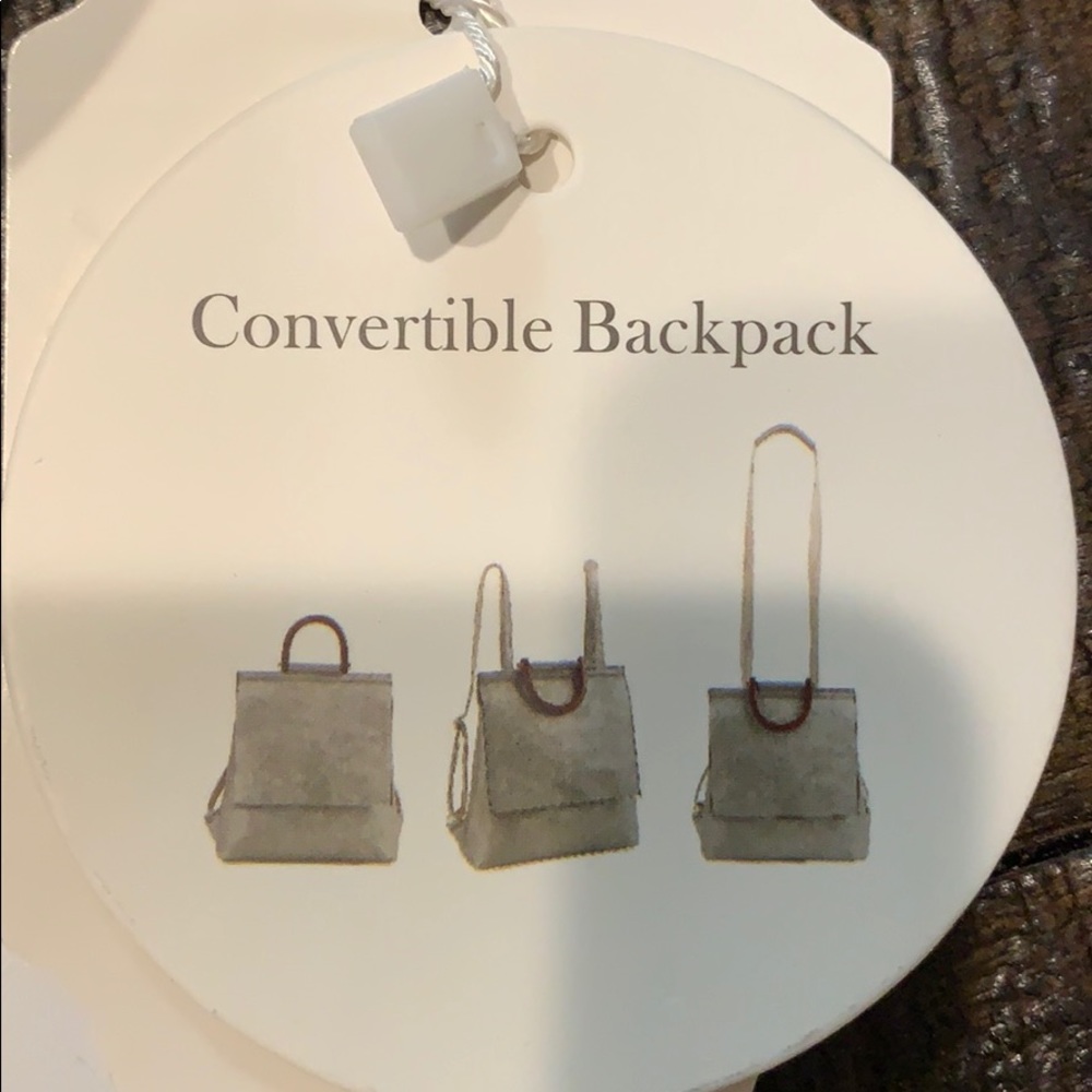 Convertible black backpack - Picture 5 of 5